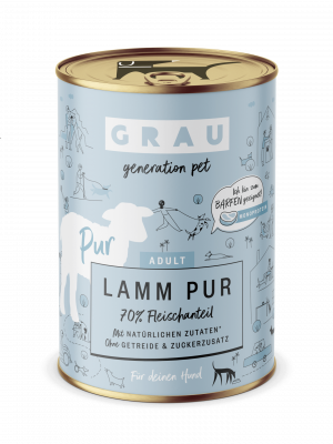 GRAU Lamm Pur 400g